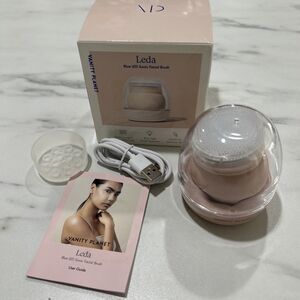 Vanity Planet Leda Sonic Facial Brush, Blue LED Acne Treatment, New in Open Box